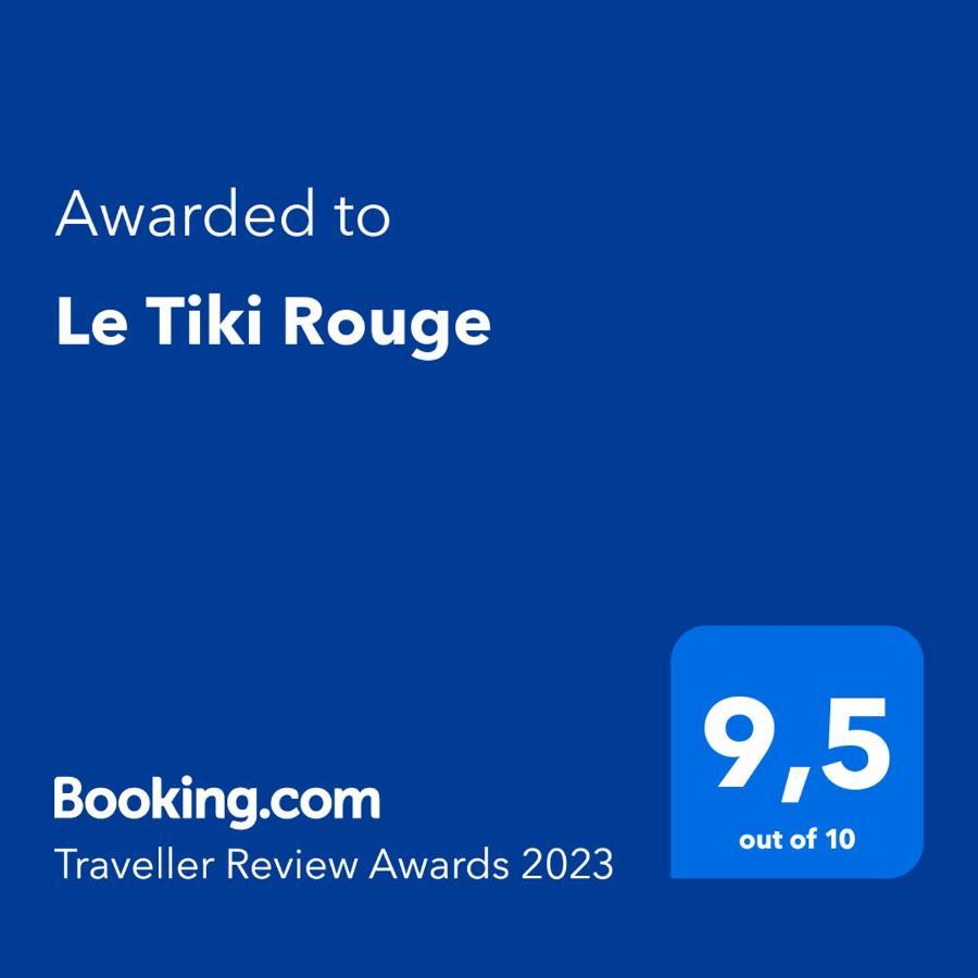 Le Tiki Rouge Βίλα Punaauia  Εξωτερικό φωτογραφία